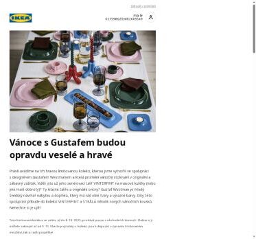 Limitovaná kolekce od Gustafa Westmana