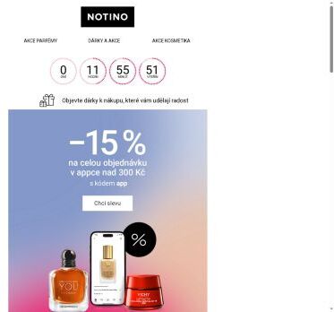 15% sleva stále platí! Ale už jen dnes