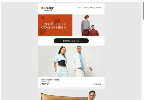 Dopřejte si úžasný měsíc  se slevami až 75 %* 💸