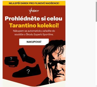 Cože? Tarantino limitovaná kolekce?!