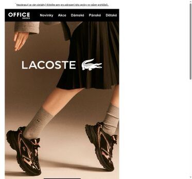 Lacoste L003 Neo Shot - Nová ikona, která přitáhne pozornost!