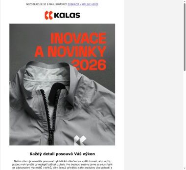 Každý detail posouvá Váš výkon