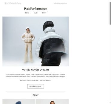 Nová kolekce Peak Performance je tady!