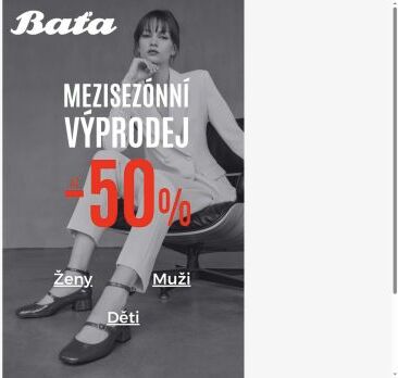 AŽ -50 %🚨Mezisezónní Výprodej