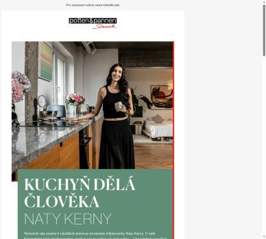 Kuchyň dělá člověka – nahlédněte do světa Naty Kerny.