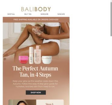 4 steps for the perfect Autumn glow 🍂