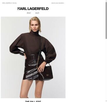 Podzimní elegance ve stylu KARL LAGERFELD