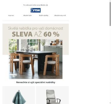Skvělá nabídka pro vaši domácnost - sleva až 60 %