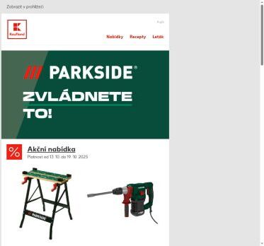 Parkside - Zvládnete to! - od 13. 10. do 19. 10. 2025