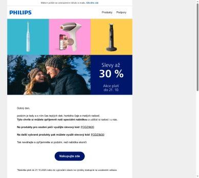 Objevte podzimní slevy až 30 % 🍂