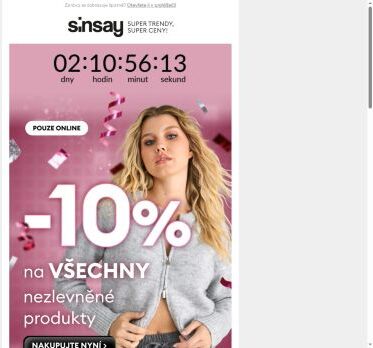 Využijte AKCI [ -10% ] 🤩