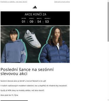 Akce brzy skončí – slevy až 40 %