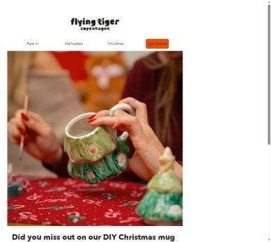 DROPS TOMORROW: DIY Christmas mug ☕✨