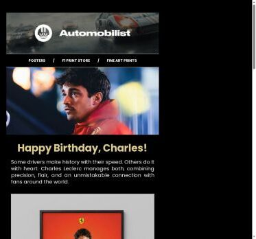 Another Lap Around the Sun – Happy Birthday, Charles
 Leclerc