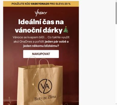 Vánoční dárky na poslední chvíli?