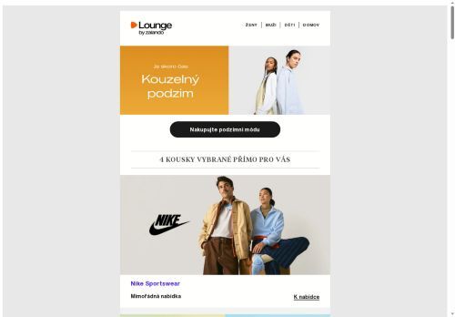 Objevte ještě dnes Nike Sportswear a Yankee Candle
