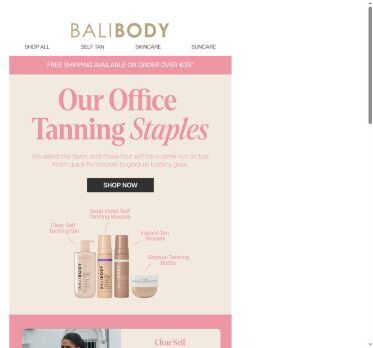 Office favourites: our go-to self-tans 🌟