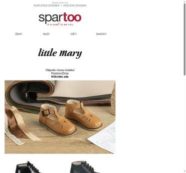 🎀 Zásobte se krásnými botami Little Mary! Doprava zdarma.