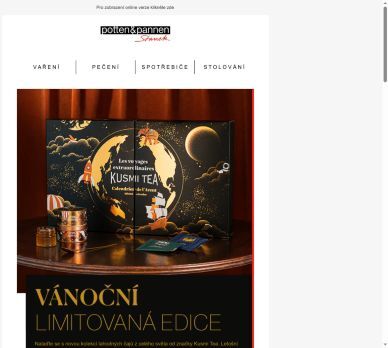 Limitovaná vánoční edice Kusmi Tea je tu.