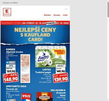Jihlavanka 1 kg za 288,80 Kč s Kaufland Card - Již od středy!
