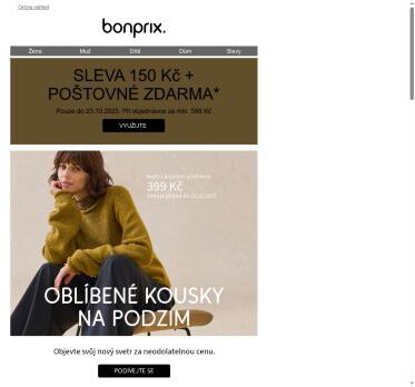 Dnes naposledy: 150 Kč + poštovné zdarma