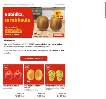 Je to tady zase... nabídka, co má koule! 💥