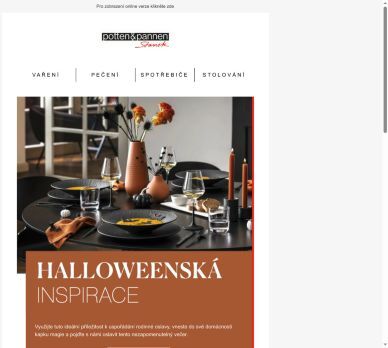 Oslavte Halloween ve velkém stylu.