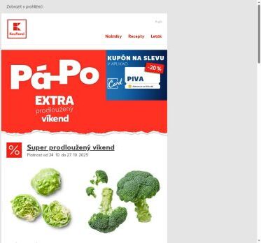 Trvanlivé mléko v akci - nabídka na víkend je tu!