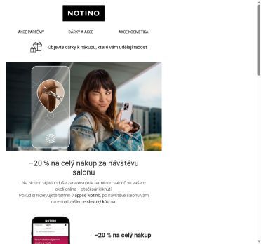– 20 % na celý nákup a soutěž o Apple iPad
