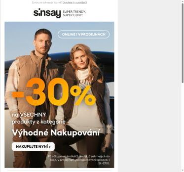 ➡️ Aktuální [ AKCE ] v Sinsay ⬅️