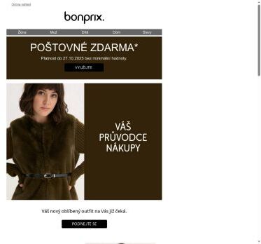 Průvodce nákupy 🍂 | Poštovné zdarma pro Vás