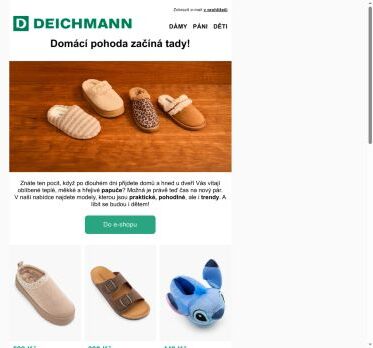 Papuče pro domácí pohodu 🧸