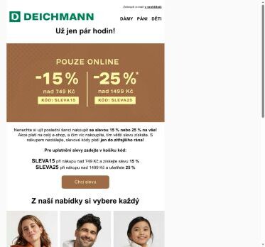 Ještě to stíháte! Sleva až 25 % na VŠECHNO! 🤑