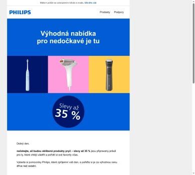 Pro nedočkavé: slevy až 35 % právě teď 👀