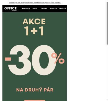 -30% na druhý pár? To musíš využít!