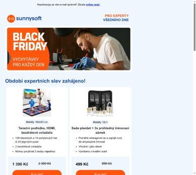 Black Friday je tady!