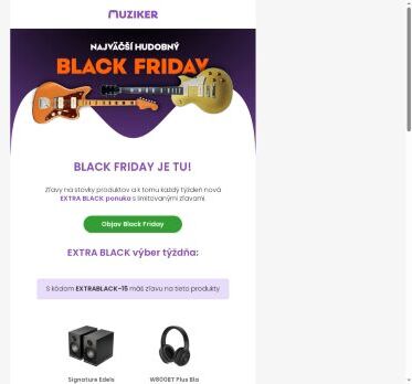 Black Friday je tu – a hrá naplno!