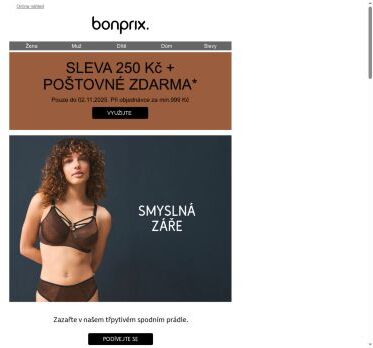 Pouze pro Vás: 250 Kč + poštovné zdarma