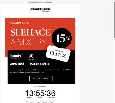 Končí dnes o půlnoci.