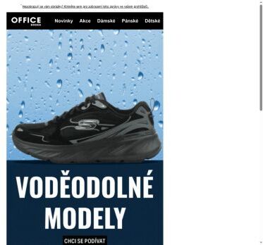 Voděodolné modely pro každý den!