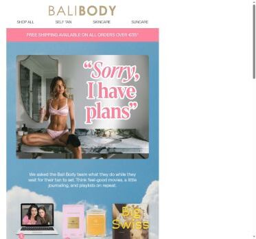 Staff’s top tips while you tan 💭