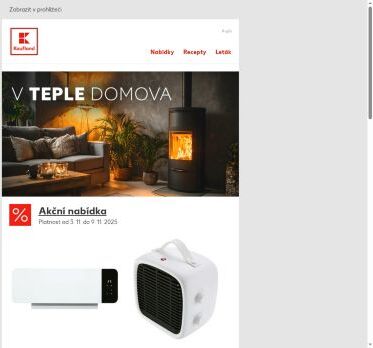 V teple domova - od 3. 11. do 9. 11. 2025