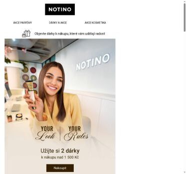 Dárky k vybraným značkám pro váš styl