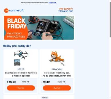 Black Friday: Hračky pro malé experty