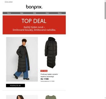 Naše skvělá nabídka týdne