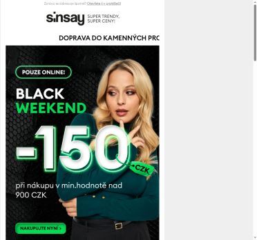 -150 CZK 💜 POUZE DO ZÍTŘKA ⏳