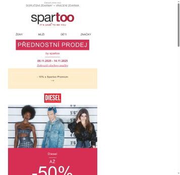 🔥 Nabídka týdne, až -50% na Diesel, Polo Ralph Lauren, Jack & Jones, Geographical Norway s doručením zdarma