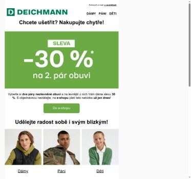 ⏰ Poslední šance! -30 % na druhý pár