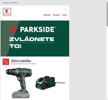 Parkside - Zvládnete to! - od 10. 11. do 16. 11. 2025
