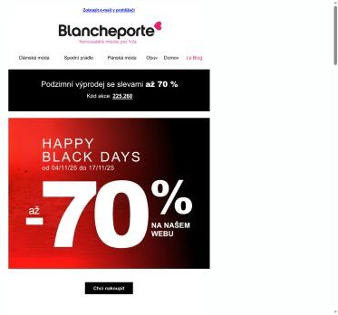 Až -70 % ► Black Days v plném proudu